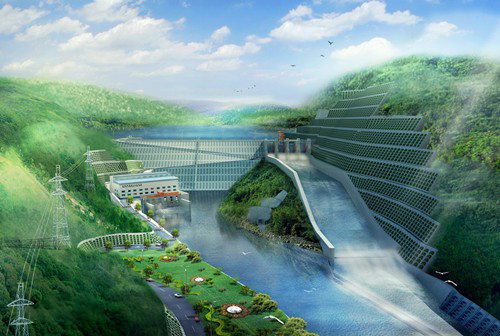 眉县老挝南塔河1号水电站项目